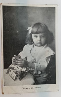 Jeune Fille Fabrique Un Château De Cartes - Cartes à Jouer - Gros Plan - Animée - Publicité Lait D'Appenzell Au Dos - Playing Cards