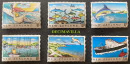 OTEM570, NUEVA ZELANDA, PAISAJES, 1989, 1045/50 - Nuevos