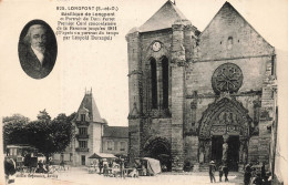 FRANCE - Longpont (S Et O) - Vue Générale De La Basilique De Longpont - Animé - Carte Postale Ancienne - Sonstige & Ohne Zuordnung