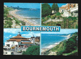 Bournemouth Multi View Photo Post Card England Dorset Htje - Bournemouth (from 1972)