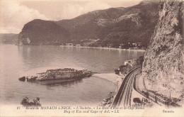 FRANCE - Route De Monaco à Nice - L'Isolette - La Baie D'Eze Et Le Cap Roux - LL - Carte Postale Ancienne - Sonstige & Ohne Zuordnung