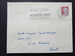 Marianne De Decaris 1263 Sur Lettre, Paris XIV Avenue Du Général Leclerc Le 06/02/1962 - 1960 Marianne (Decaris)