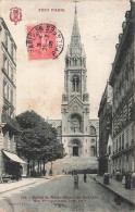 FRANCE - Tout Paris - Vue De L'église Notre Dame De La Croix - Rue Etienne Dolet - Animé - Carte Postale Ancienne - Churches