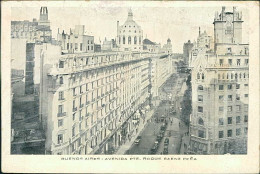 ARGENTINA - BUENOS AIRES - AVENIDA PTE. ROQUE SAENZ PENA - EDICION BOURQUIN & KOHLMANN  - 1930s (17880) - Argentine