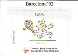 BF COBI Nº 14 TENNIS - Summer 1992: Barcelona