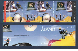 Aland, **, Yv C136, Mi MH 6, SG SB 6, Activités Des Jeunes, - Aland