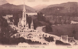 FRANCE - Lourdes - Vue Plongeante Vers La Basilique - LL - Carte Postale Ancienne - Lourdes