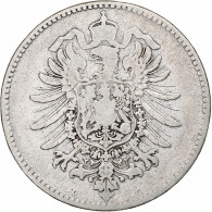 Monnaie, GERMANY - EMPIRE, Wilhelm I, Mark, 1874, Karlsruhe, TB, Argent, KM:7 - 1 Mark