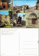 Nossen Altzella - Mausoleum  Portal Klosterkirche, Teilansicht  Markt,  1984 - Nossen