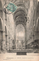 FRANCE - Normandie - Rouen - Vue Intérieur De La Cathédrale - La Grande Nef - Carte Postale Ancienne - Rouen