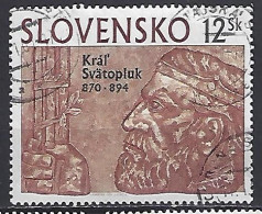 Slovakia 1994  King Swatopluk (o) Mi.198 - Gebruikt