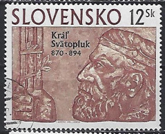 Slovakia 1994  King Swatopluk (o) Mi.198 - Gebruikt