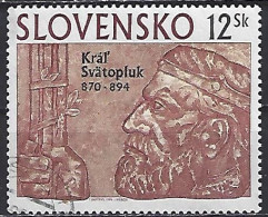 Slovakia 1994  King Swatopluk (o) Mi.198 - Gebruikt