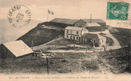 FRANCE - Auvergne - Le Sommet Du Puy De Dôme - L'Auberge Du Temple De Mercure - Carte Postale Ancienne - Auvergne Types D'Auvergne