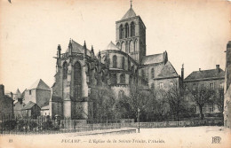 FRANCE - Fecamp - Vue Générale De L'église De La Sainte Trinité - L'abside - Carte Postale Ancienne - Fécamp