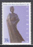 Australia 1989 Single Stamp Issued To Celebrate The 63rd Anniversary Of The Birth Of Queen Elizabeth In Unmounted Mint - Nuevos