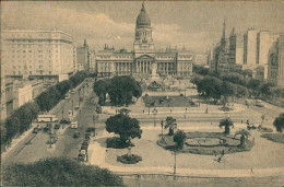 ARGENTINA - BUENOS AIRES - PLAZA DEL CONGRESO - 1930s (17889) - Argentine