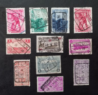 Belgium Used Railway Stamps - Altri & Non Classificati