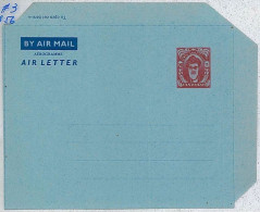 36336   ZANZIBAR - POSTAL STATIONERY Aerogramme : KESSLER Catalogue # 3 - 1956 - Zanzibar (...-1963)