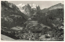 SUISSE - Hasliberg - Goldern Mit Wetterhorngruppe - Carte Postale Ancienne - Hasliberg