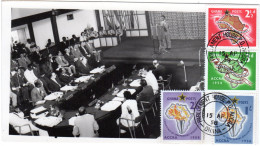 Ghana 1958, Accra Conference On Foto-card FDC - Autres - Afrique
