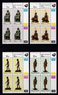 SOUTH AFRICA, 1992, MNH Control Block Of 4, Anton Van Wouw Sculptures,, M 855-858, Scan X661 - Ungebraucht