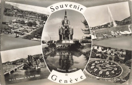 SUISSE - Souvenir De Genève - Carte Multivues - Carte Postale - Genève