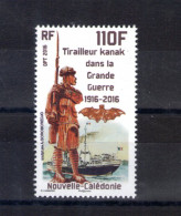 Nouvelle Caledonie. Tirailleur Kanak Dans La 1ere Guerre Mondiale. 2016 - Neufs