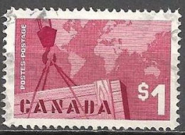 Canada U  334 (o) Usado. 1963 - Usados