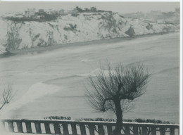 Photo Biarritz Années 80 Sous La Neige, Format 18/24 - Orte