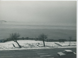 Photo Biarritz Années 80 Sous La Neige, Format 18/24 - Plaatsen