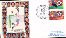 FDC CALCIO 1970 - Campioni Del Mondo - FDC