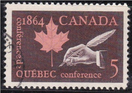 Canada U  357 (o) Usado. 1964 - Oblitérés