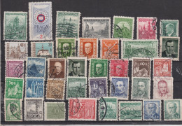 Timbres Oblitérés De Tchecoslovaquie D'années Diverses - Colecciones & Series