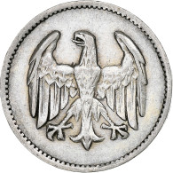 Allemagne, République De Weimar, Mark, 1924, Muldenhütten, Argent, TTB, KM:42 - 1 Marco & 1 Reichsmark