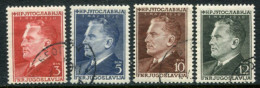 YUGOSLAVIA 1950 Labour Day - Tito Used.  Michel 605-08 - Gebruikt