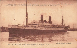 FRANCE - Le Havre - Le Transatlantique "Lafayette" - LL  - Carte Postale Ancienne - Non Classés