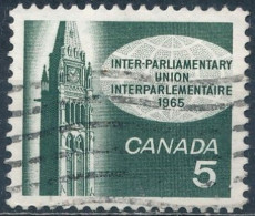 Canada U  366 (o) Usado. 1965 - Oblitérés