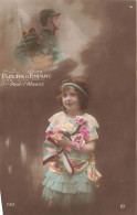 ENFANTS - Fleurs D'enfant - Pour L'absent - Fantaisie - Carte Postale Ancienne - Andere & Zonder Classificatie