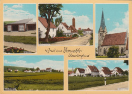 D-37632 Eimen, Vorwohle - Weserbergland - Alte Ansichten - Ortsansicht - Siedlung - Kapelle - Kirche - Bodenwerder