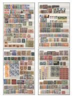 BRITISH COMMONWEALTH Extensive Accumulation Of Sets & Singles On Stock Sheets, Mostly Comprising Better Sets & Singles.  - Otros & Sin Clasificación