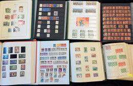 ACCUMULATION In A Carton Incl. British Commonwealth M KGVI Incl. Defin Sets, Malta & Sarawak Remaindered Collections, Va - Autres & Non Classés