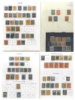 Delcampe - SOUTH & CENTRAL AMERICA Partially Remaindered Collection, Mainly On Ideal Printed Leaves, M & U With Issues To 1936, Inc - Otros & Sin Clasificación