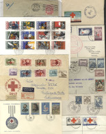 RED CROSS 1905-2007 Collection Of 154 Worldwide Covers All With Red Cross Theme Incl. PPC's, FDC's, Some Commercial Etc. - Other & Unclassified