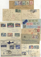 ACCUMULATION Of Covers & Stationery, Early To Mid-period With Noted Reg Postcards Incl. 1910-30 From Sierra Leone, Plus  - Sonstige & Ohne Zuordnung