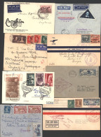 AIRMAILS Fine Mainly Mid-period First Flight & Airmail Covers, Wide Variety Of Countries Included With Better Material,  - Sonstige & Ohne Zuordnung