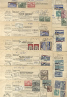 POSTAL HISTORY Parcel Cards 1960-80s Accumulation From Many Countries Incl. Abu Dhabi, Dubai, East Germany, Greece, Indo - Sonstige & Ohne Zuordnung