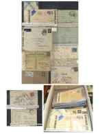 WORLD WAR II Accumulation Of Approx 270 Covers Mainly From War Time Period Incl. GB Censored, Economy Envelopes, F.P.O's - Sonstige & Ohne Zuordnung