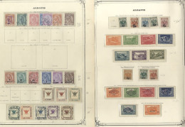 1913-40 M & U Collection Incl. 1913-14 Skanderberg Set U (10q - M), 1914 Surcharges, Mixed M & U, 1917 Double Eagle Set, - Sonstige & Ohne Zuordnung