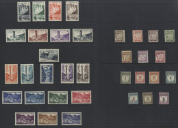 FRENCH: 1931-74 M Collection Incl. 1935 Surcharges, 1936-42 Shield Set (Cat. £100), 1944-51 Set (Cat. £241), 1950 Air (C - Sonstige & Ohne Zuordnung